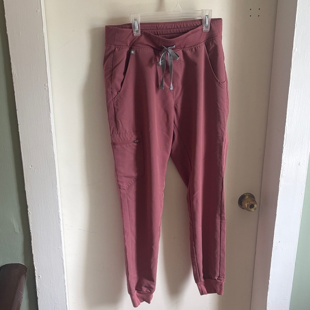 Figs Mauve Jogger Scrub Pants